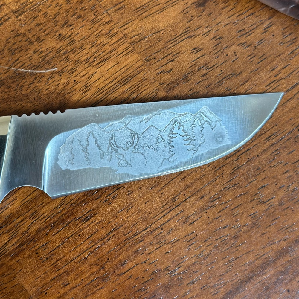 Puma German Steel Knife Engraved - One of a Kind